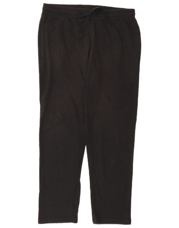 Marks & Spencer Mens Tracksuit Trousers Medium  Black Cotton