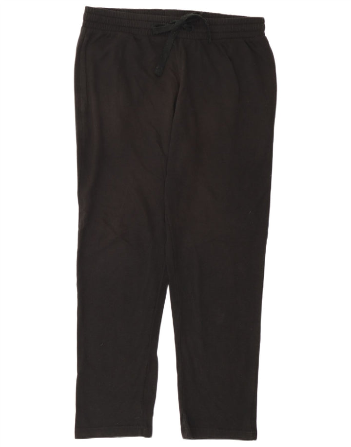 Marks & Spencer Pantalon de Survêtement Homme Noir Moyen Coton