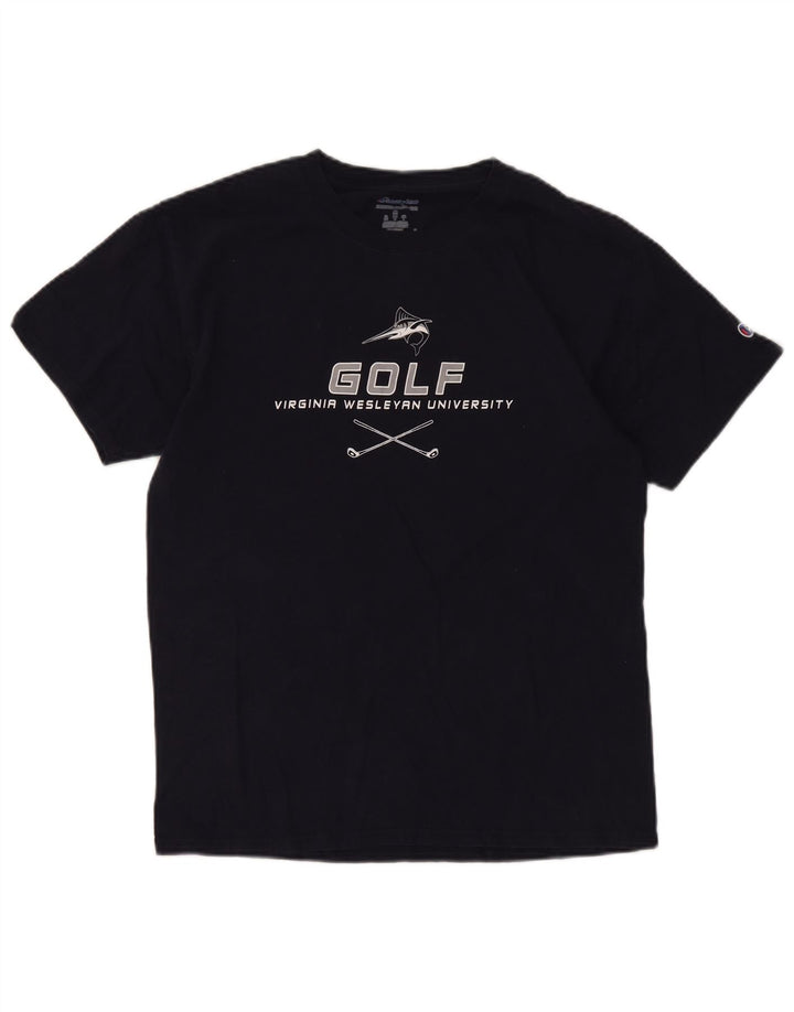 Champion Camiseta Gráfica Para Hombre Top Medium Azul Marino