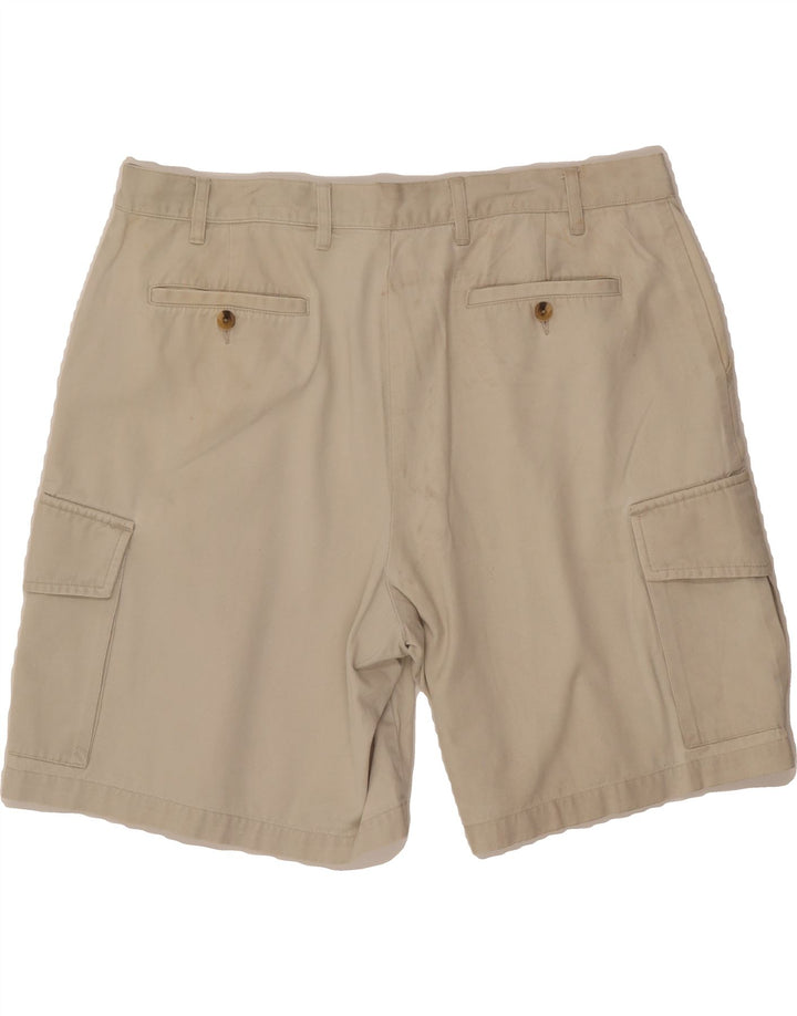 EDDIE BAUER Mens Cargo Shorts W40 XL Beige Cotton Vintage Eddie Bauer and Second-Hand Eddie Bauer from Messina Hembry 