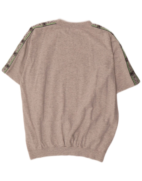 Camiseta gráfica masculina ASICS Top XL cinza
