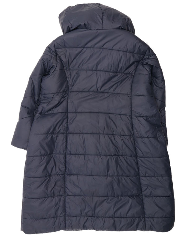 Cappotto imbottito oversize con cappuccio da donna Monsoon UK 22 2XL Poliestere blu navy