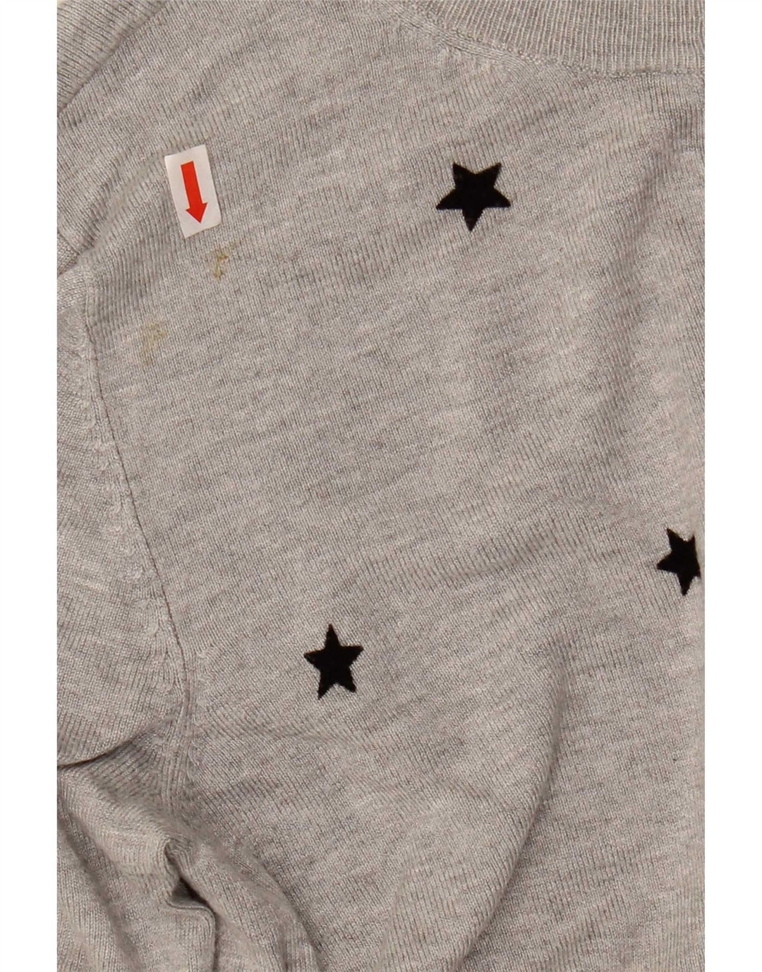 Marks & Spencer Womens Crop Cardigan Sweater UK 10 Small Grey