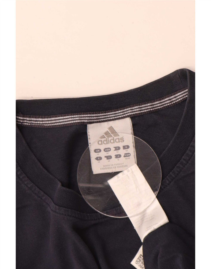 Adidas Herre Top Langærmet Medium Navyblå Bomuld