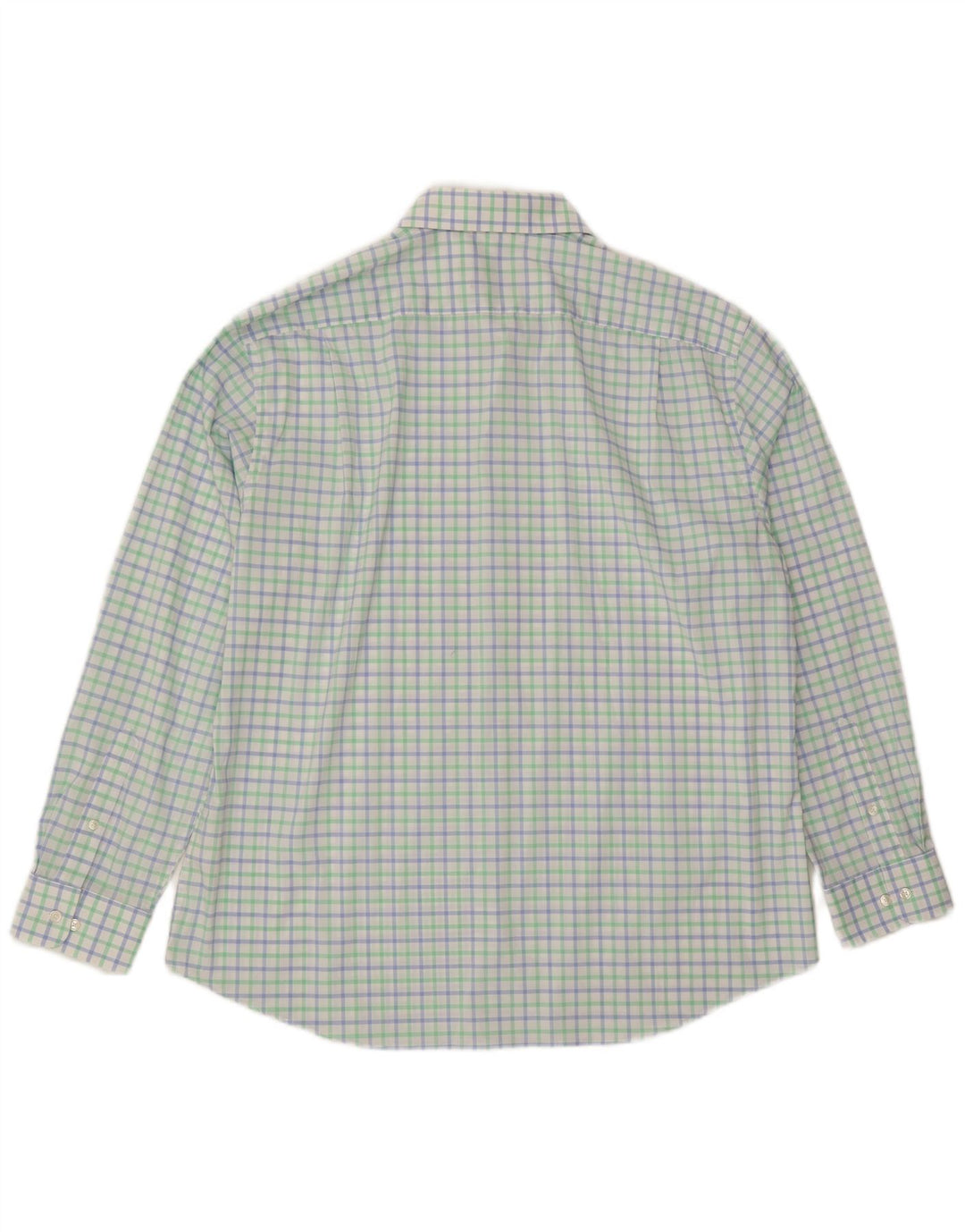 Tommy Hilfiger Camicia da uomo con vestibilità atletica Taglia 18 2XL Percalle multicolore