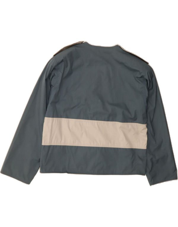 INCOM Womens Bomber Jacket IT 46 Large Grey Colourblock