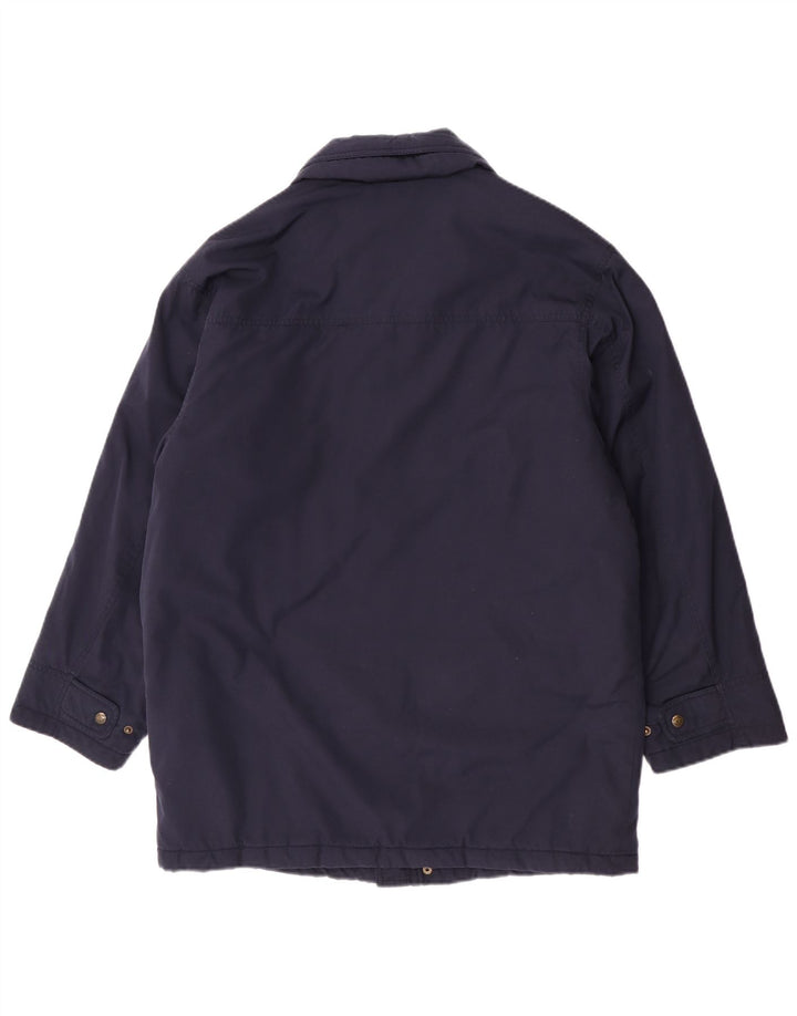 Europæisk Projekt Herre Overfrakke UK 38 Medium Navy Blue