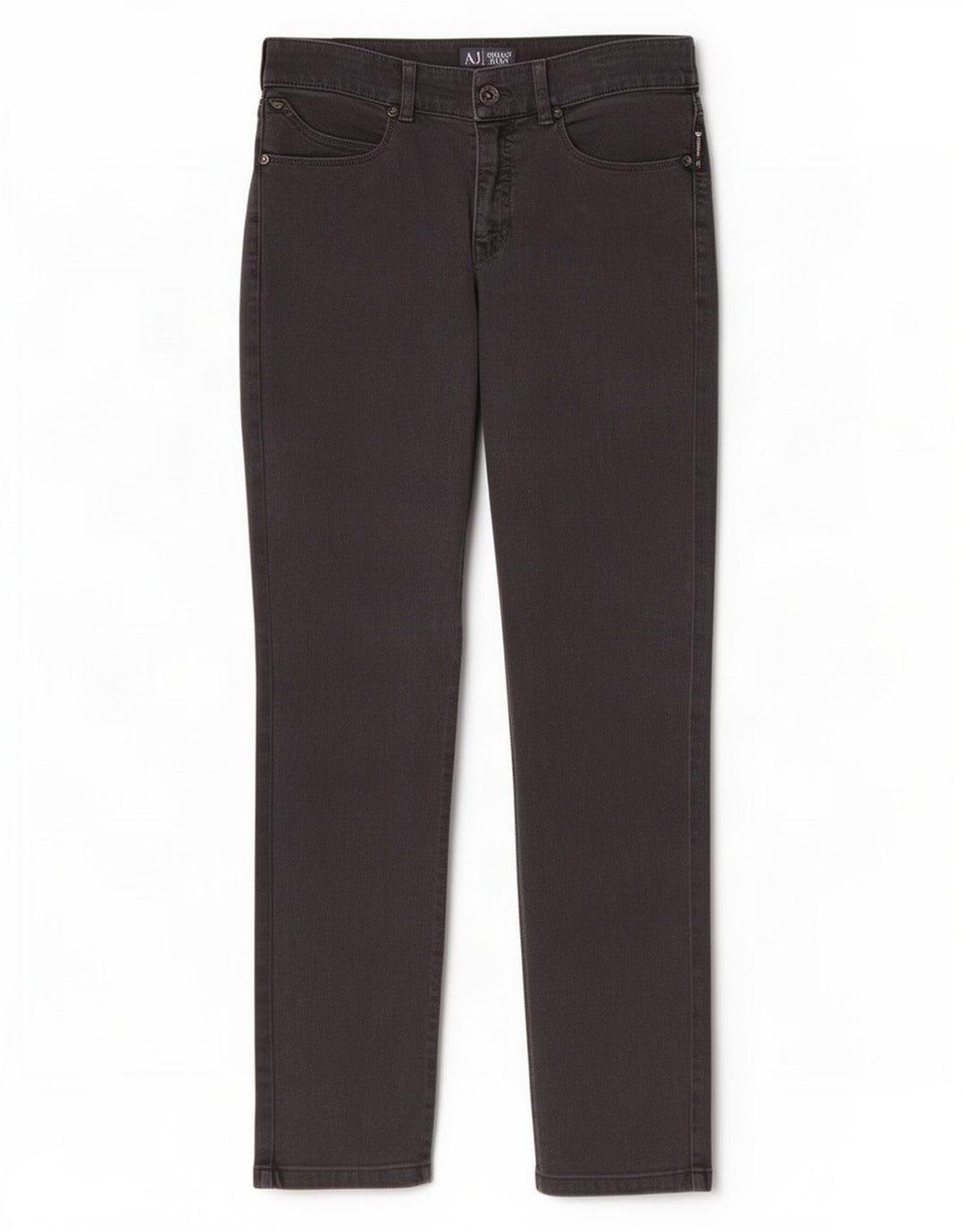Женские узкие джинсы Armani W27 L28 Серые хлопковые