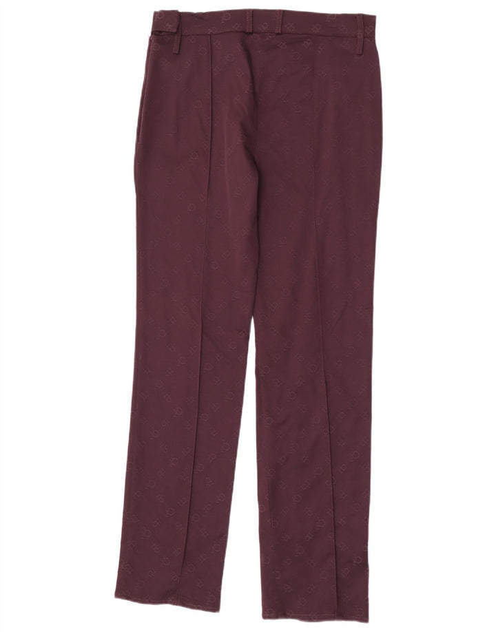 Roccobarocco kvinders abstrakt mønster fritidsbukser IT 44 Medium W30 L30 B