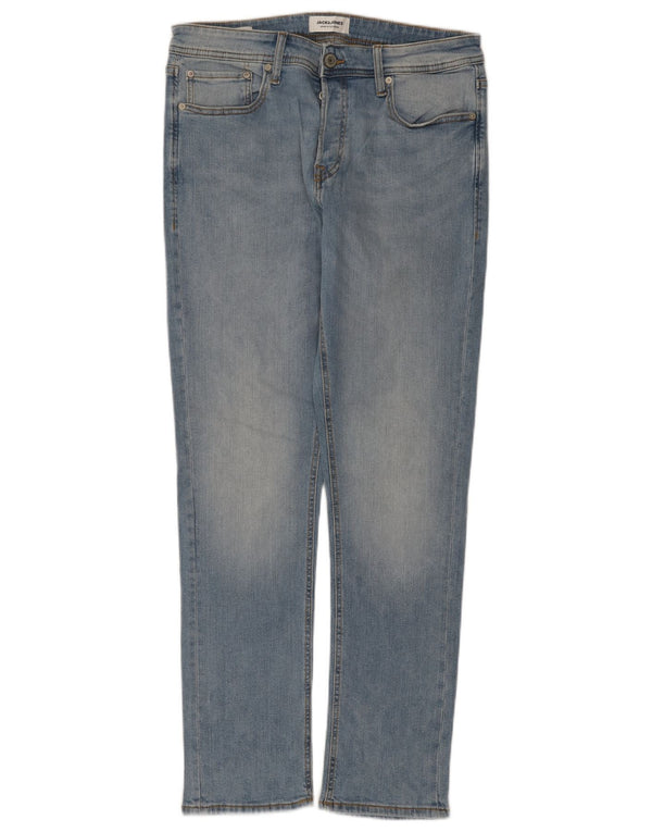 Jack & Jones Hombre Slim Jeans W32 L32 Algodón Azul