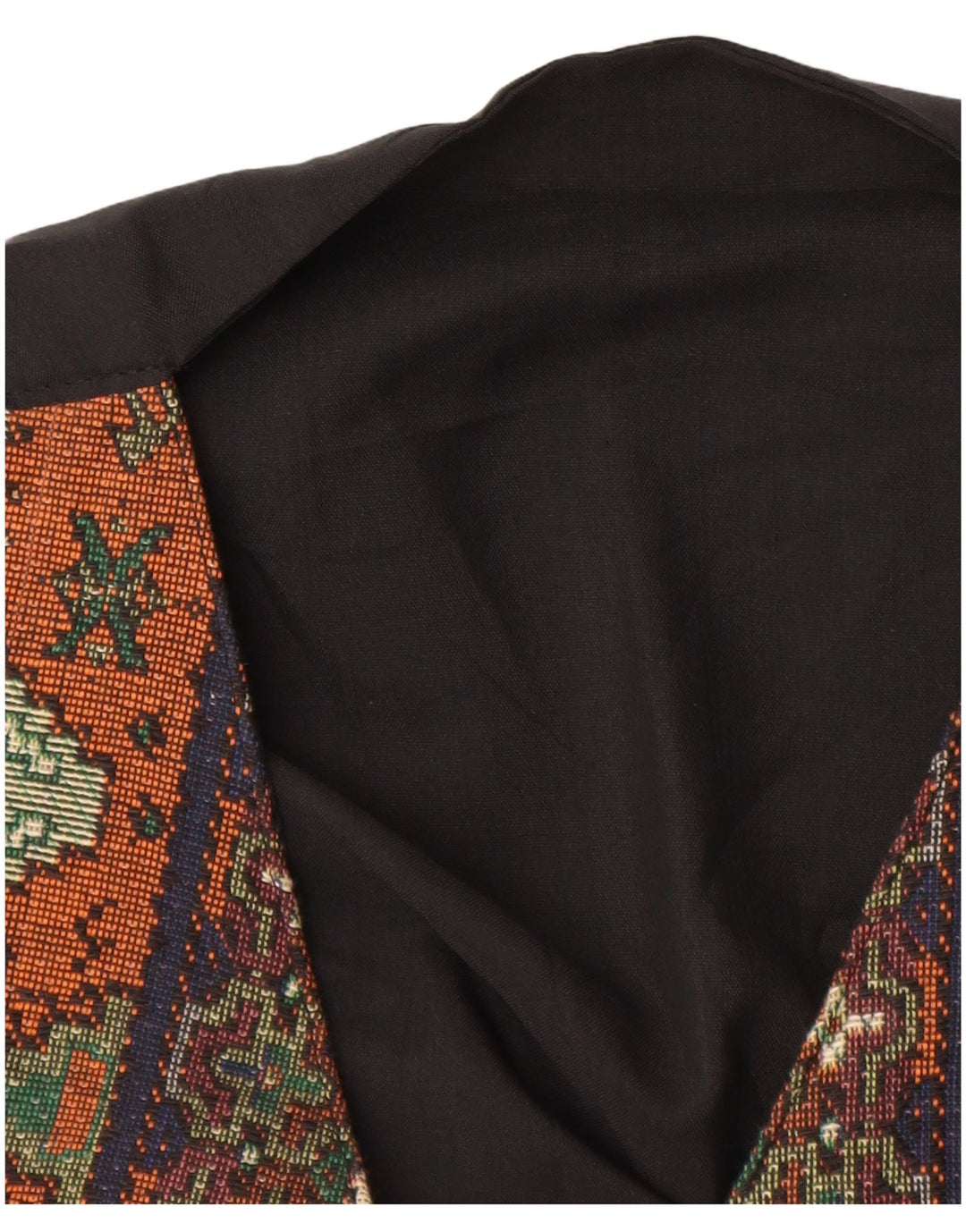 Vintage Mens Waistcoat Small Multicoloured Fair Isle