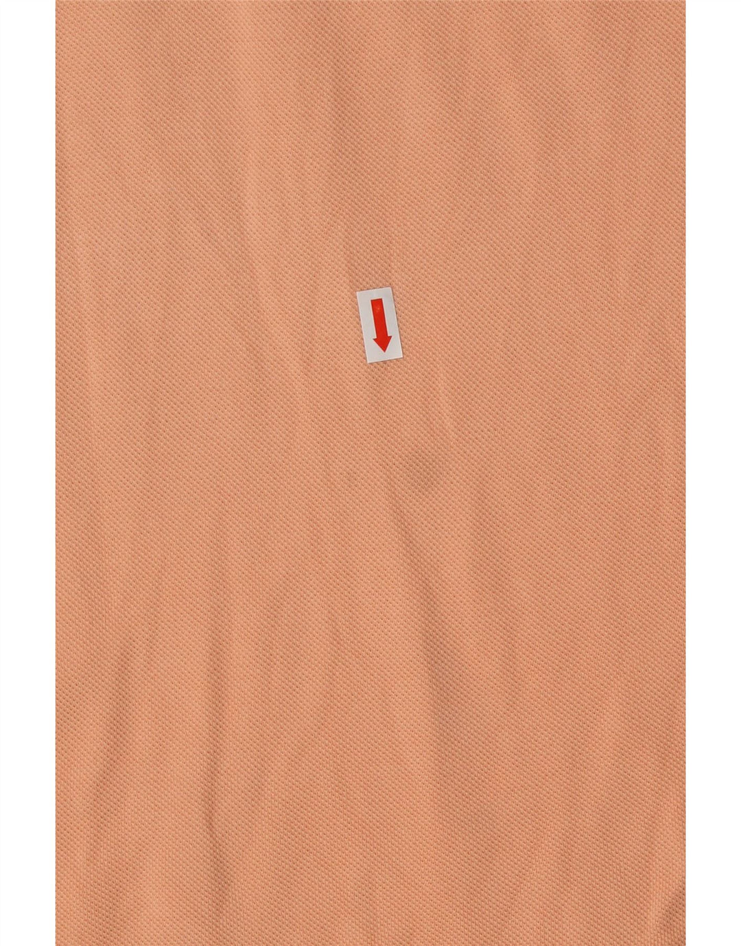 LACOSTE Mens Polo Shirt Size 5 Large Orange Cotton