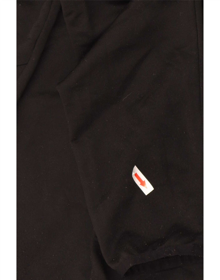 Puma Hombre Sudadera Con Capucha Jumper Medium Negro Poliéster