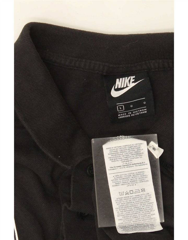 Nike Polo Homme Grand Noir Coton