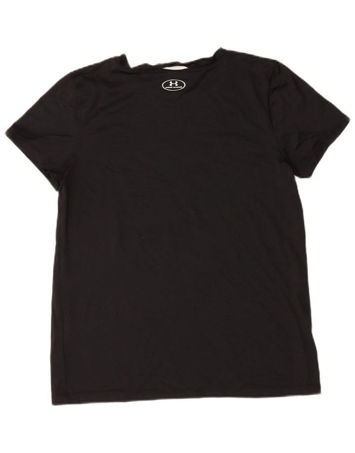 Under Armour Womens Graphic T-Shirt Top UK 14 Medium Black