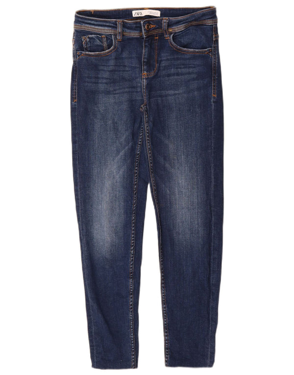 Женские джинсы скинни Zara EU 34 2XS W24 L26 синие