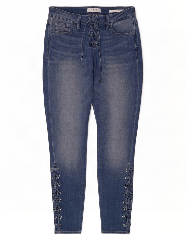 Guess Womens Sexy Curve Skinny Jeans W27 L28 Blå
