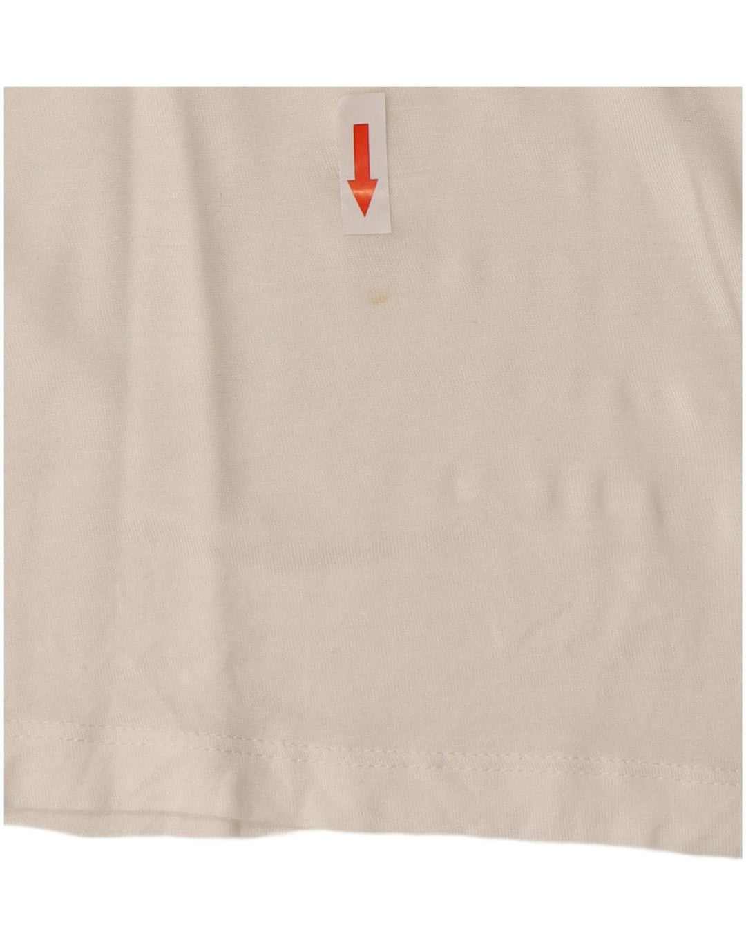 Fila Womens Oversized T-Shirt Top UK 14 Medium White Striped