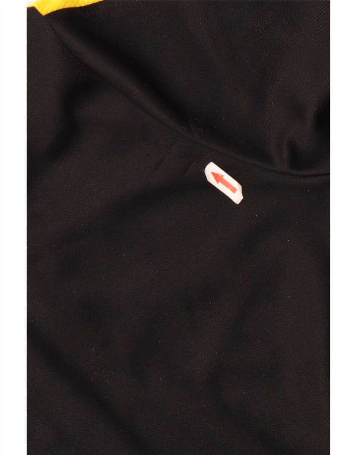 Kappa Hombre Chaqueta De Chándal Superior Poliéster Color Block Medium Negro