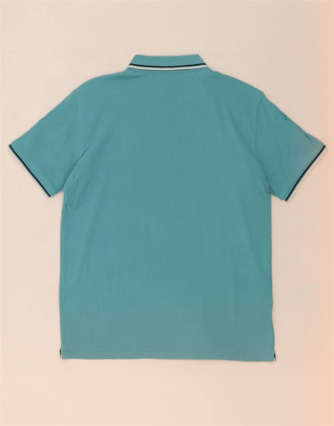 Champion Polo Homme Bleu Moyen Rayé Coton