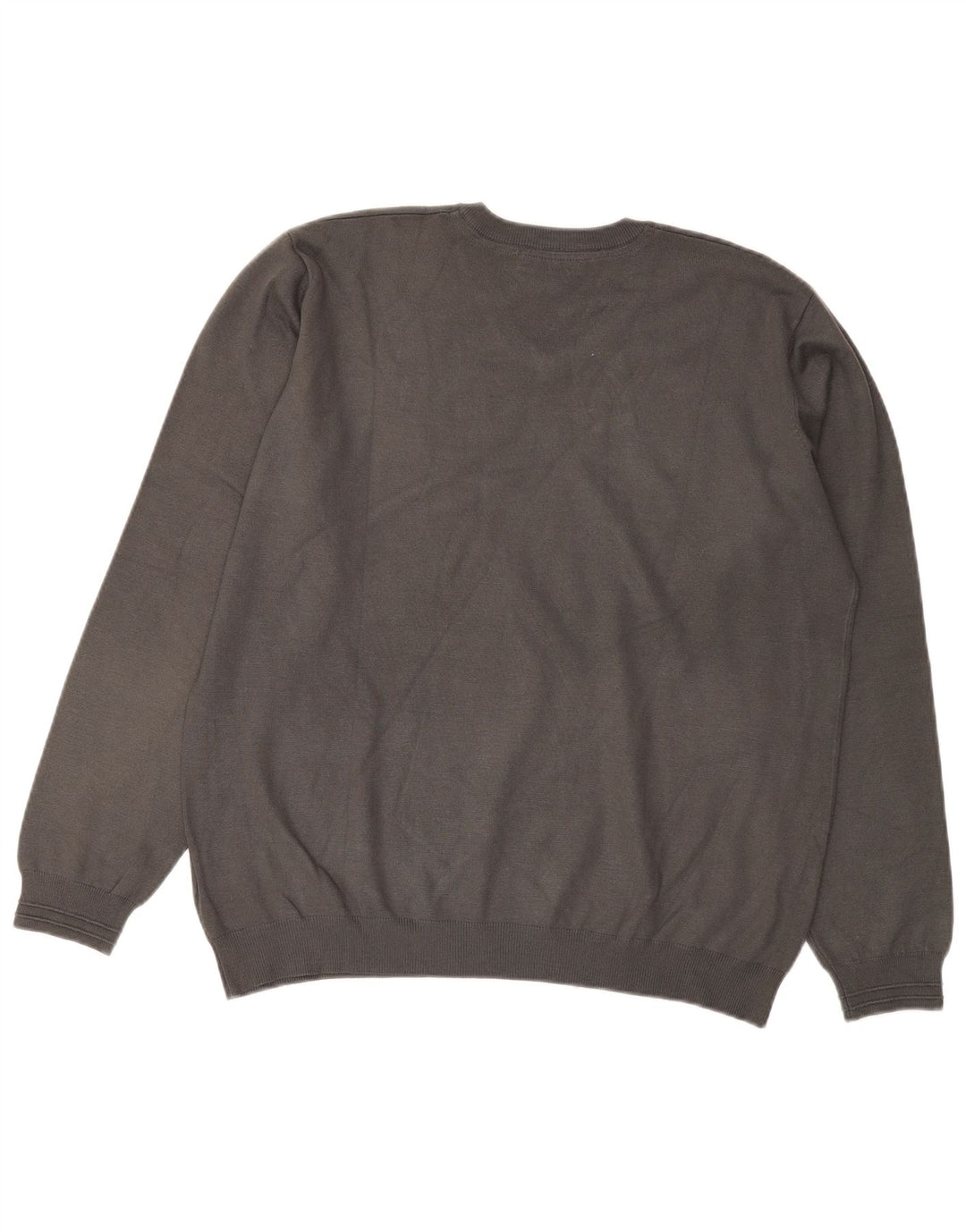 Suéter feminino REFRIGUE com decote em V UK 20 2XL Viscose cinza
