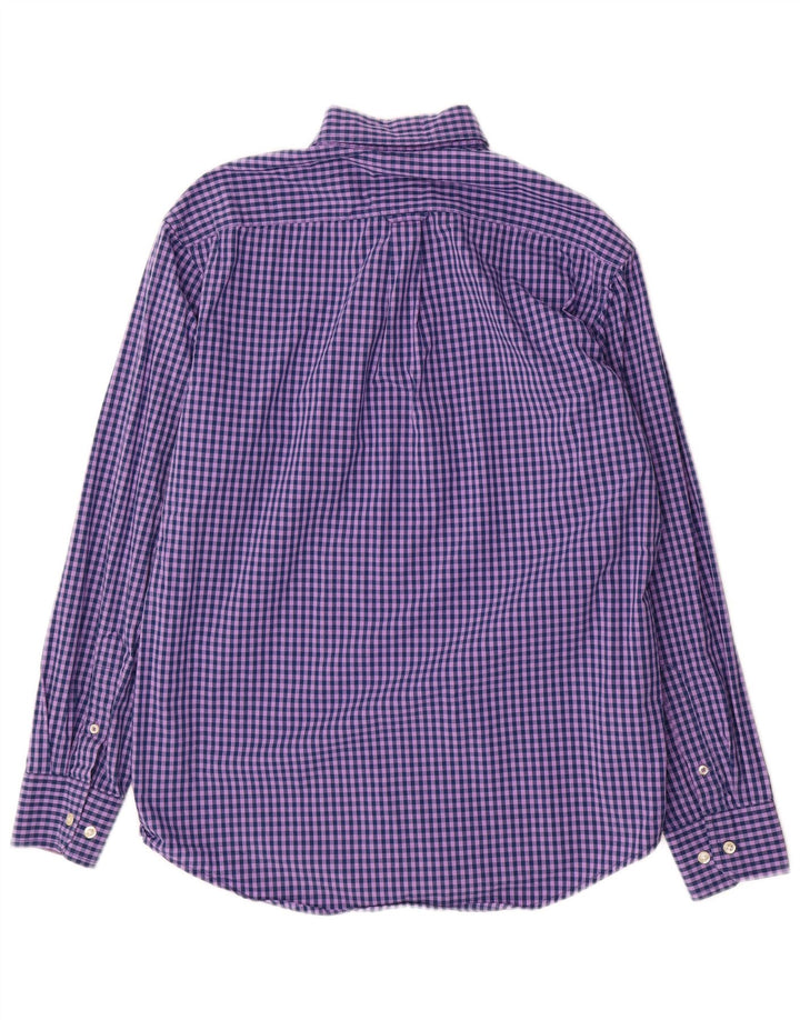 IZOD Chemise Homme Violet Moyen Vichy Coton