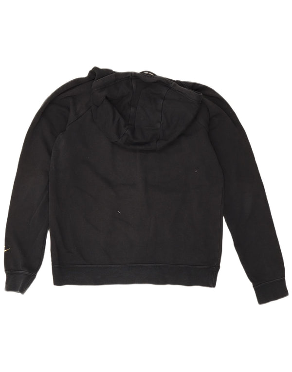 Pulover pentru femei Nike Graphic Oversized Hoodie UK 10 Bumbac negru mic