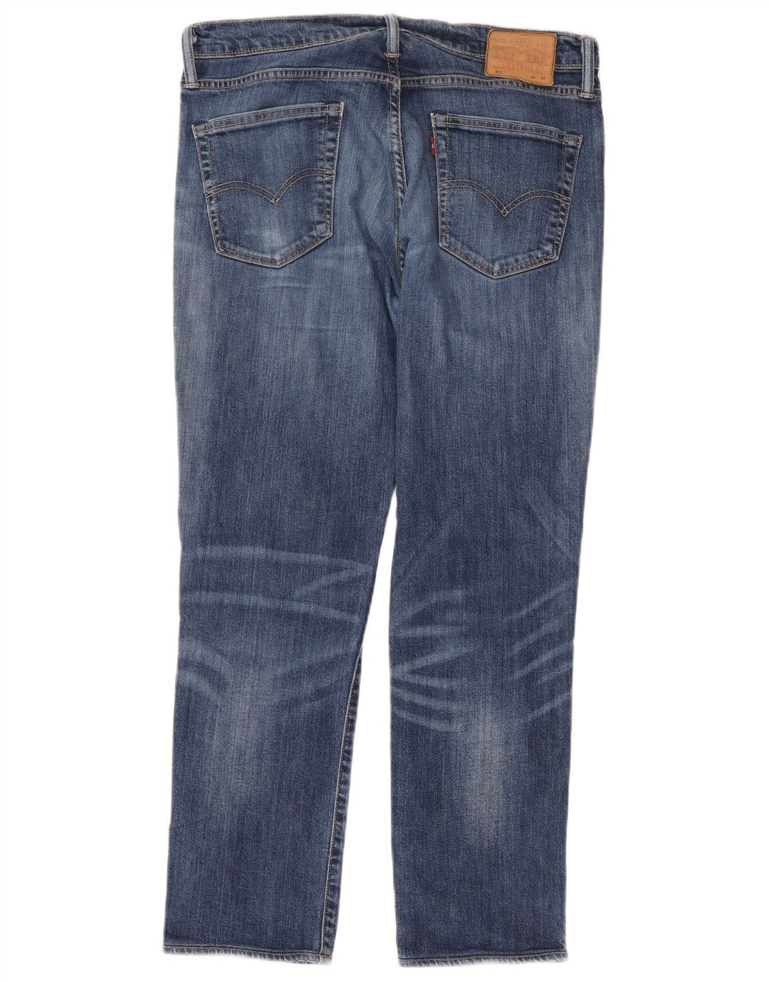 Levi's Mens 511 Slim Jeans W34 L28 Blue Cotton