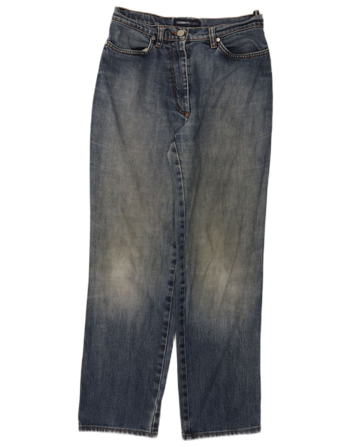CERRUTI Womens Tapered Jeans W30 L28  Blue