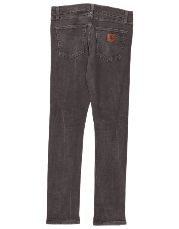 Carhartt Womens Slim Jeans W32 L34 Grey Cotton