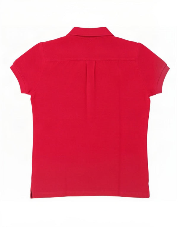 Polo Lacoste Menina 13-14 Anos Algodão Rosa