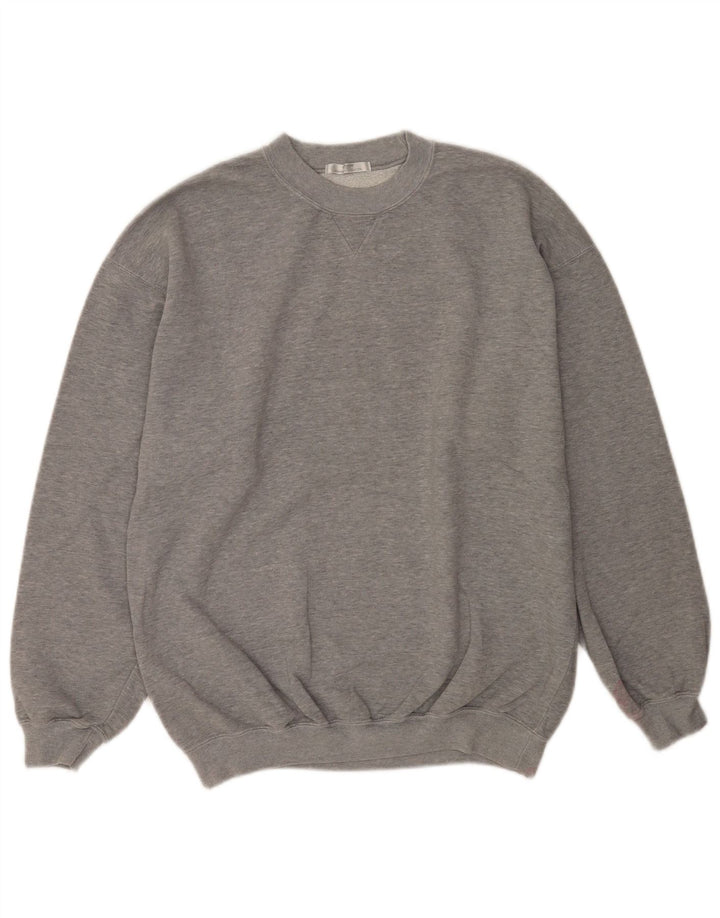 Marks & Spencer Mens Sweatshirt Jumper Medium Grey Cotton