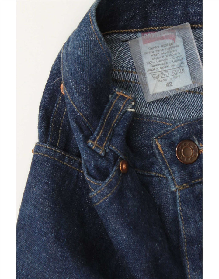Carrera Womens Wide Leg Jeans IT 42 Medium W28 L29 Blue Cotton