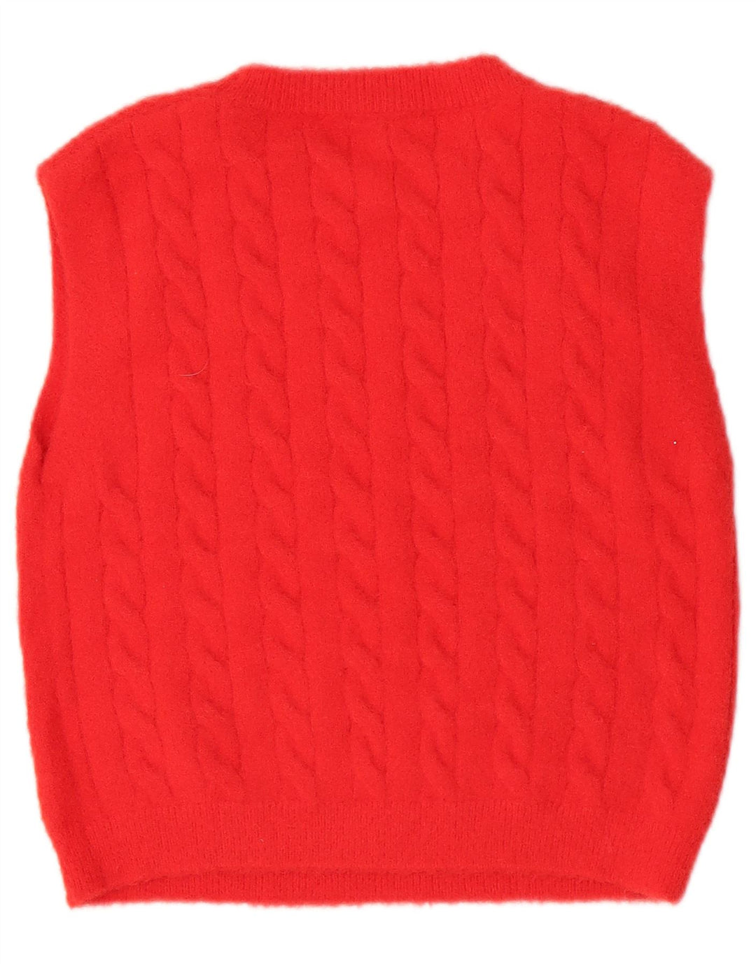 Zara Womens Crop Vest Tank Top UK 10 Small Red Polyamide