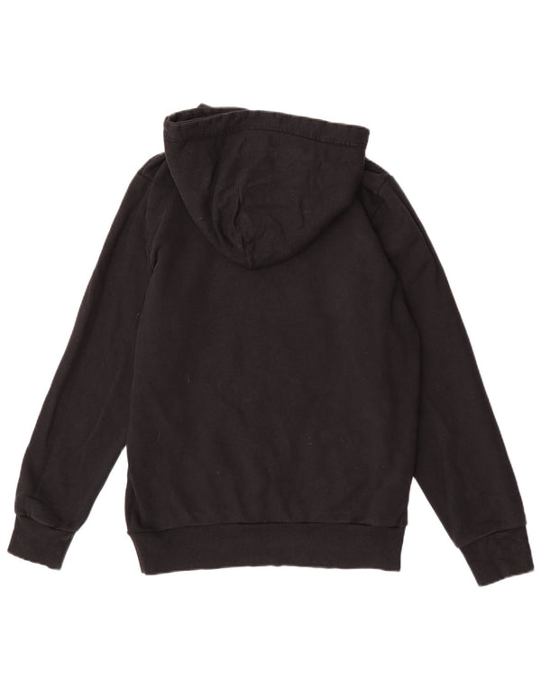 Diesel Mens Graphic Regular Fit Hoodie Jumper Small Black Cotton