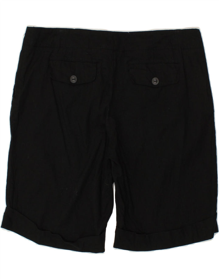 MOSSIMO Womens Chino Shorts US 12 Large W34  Black Linen Vintage Mossimo and Second-Hand Mossimo from Messina Hembry 