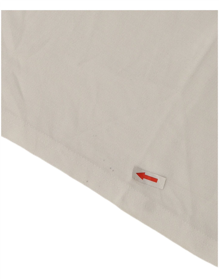 Polo grafica da uomo Kappa Small bianca