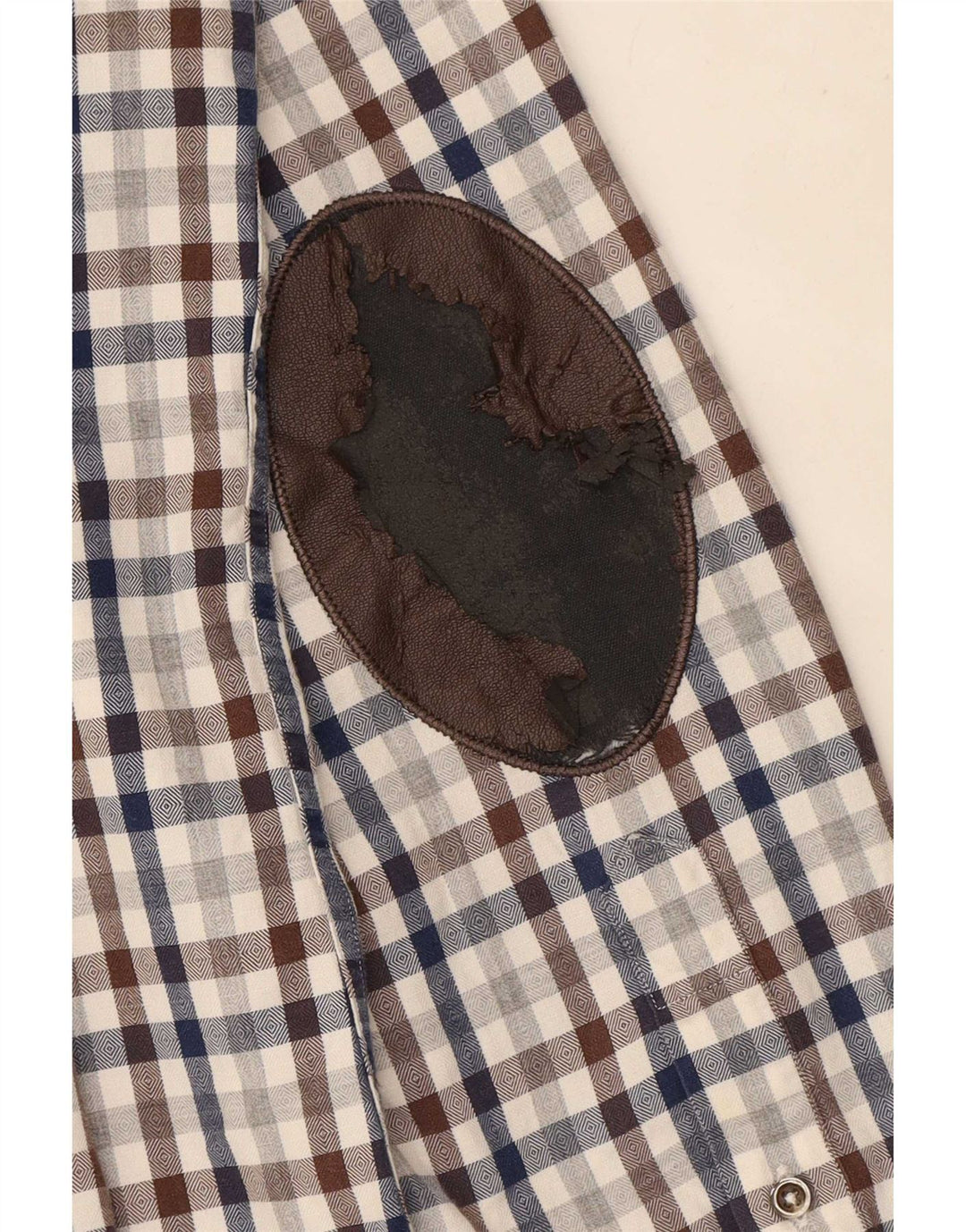 Massimo Dutti Herrenhemd XL Mehrfarbig kariert