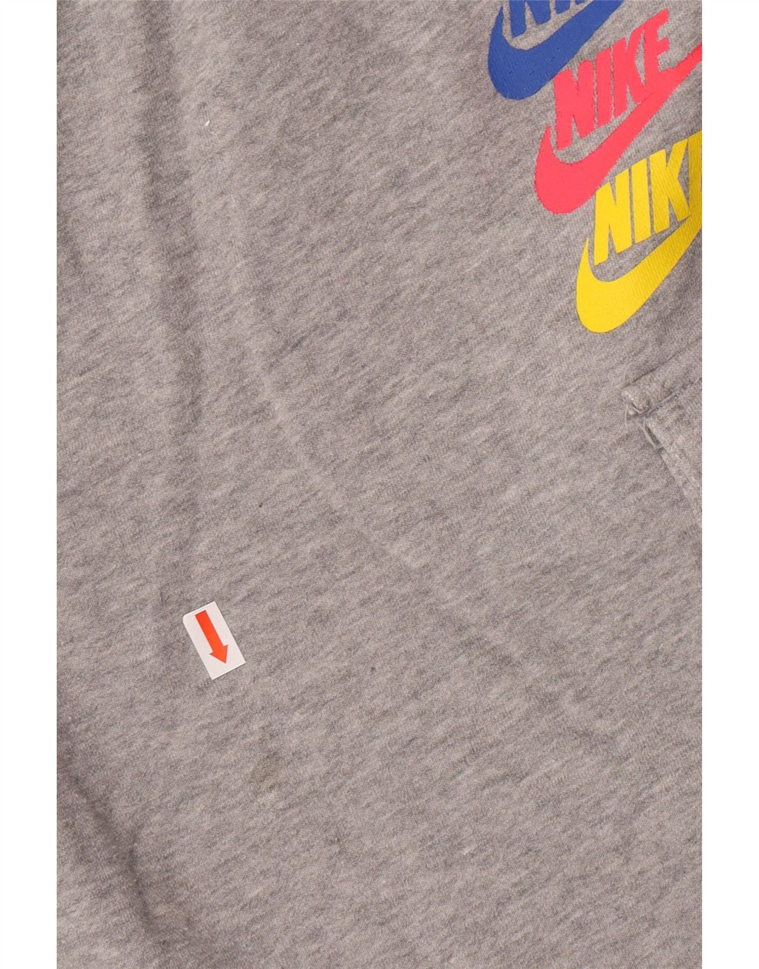 Nike Sportsshorts til mænd, små grå bomuld