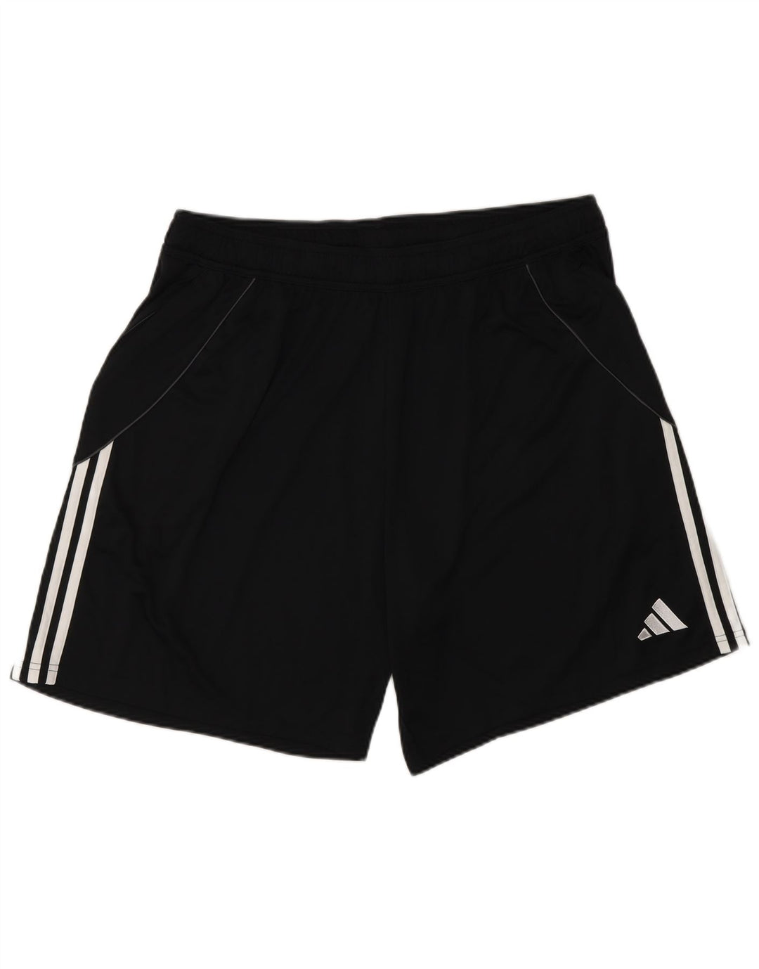 Pantaloncini sportivi Adidas da uomo con vestibilità regolare 2XL poliestere nero