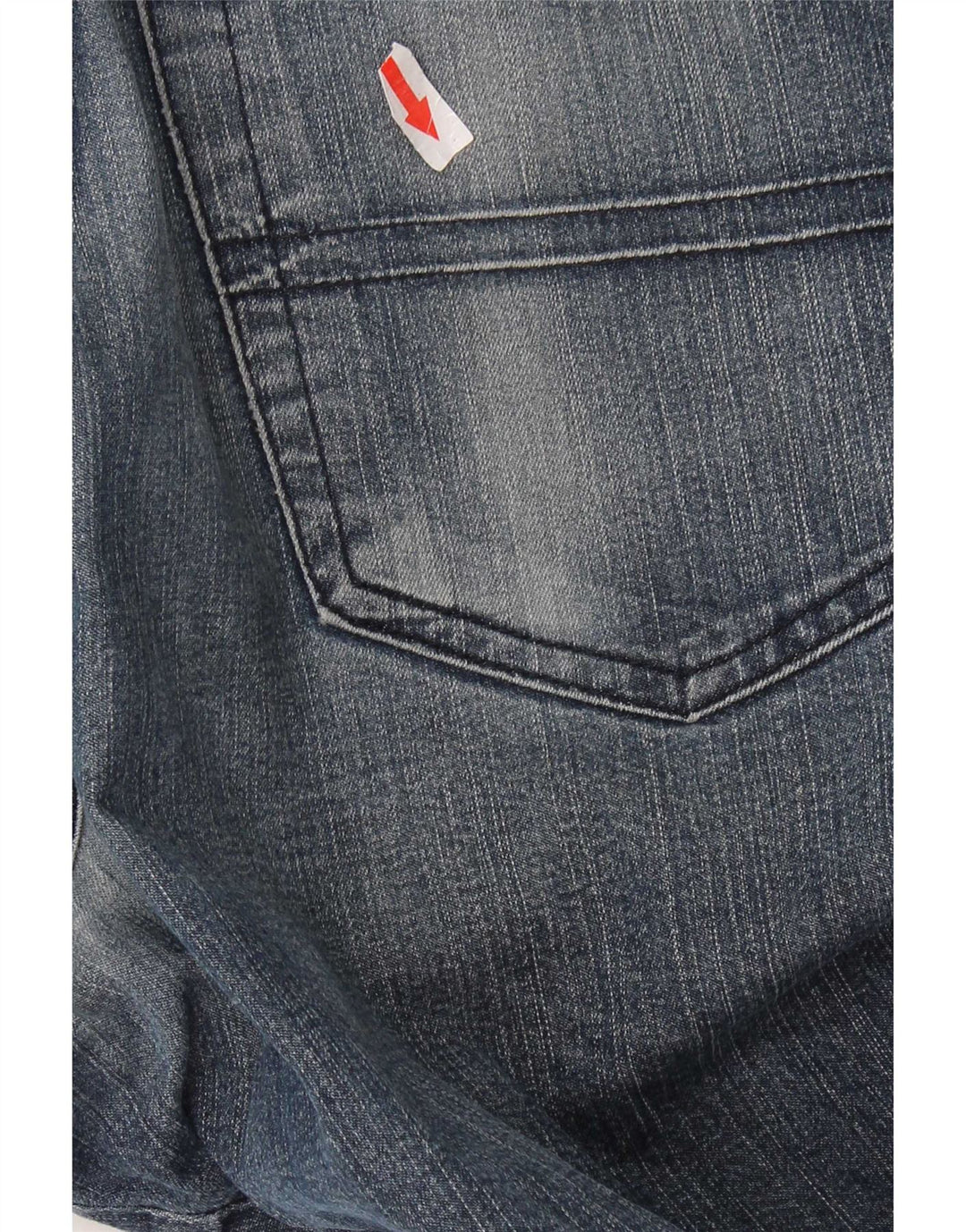 Trussardi Mens Straight Jeans W34 L30 Blue Cotton