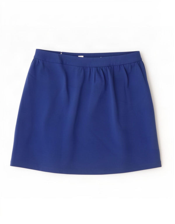 Женская мини-юбка J. Crew, США 4, маленькая, W29, синяя, вискоза