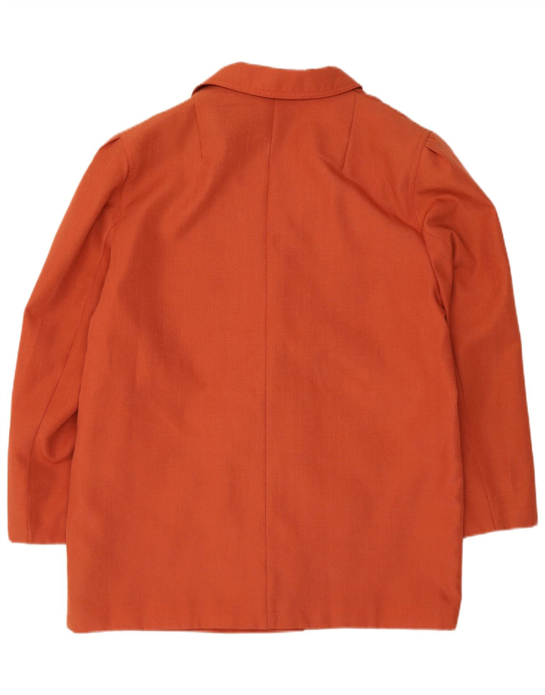 NINO Veste blazer double boutonnage pour femme UK 16 Large Orange Polyester