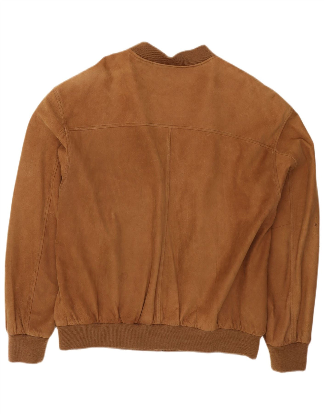 Canda Chaqueta Bomber de Ante para Hombre UK 40 Grande Cuero Marrón