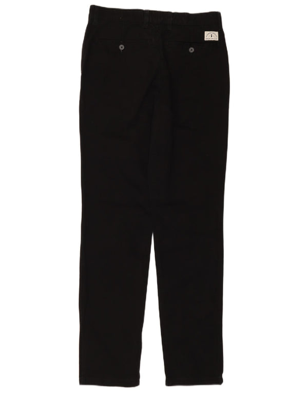 Jack Wills Mens Slim Fit Chino Trousers W30 L32 Black Cotton