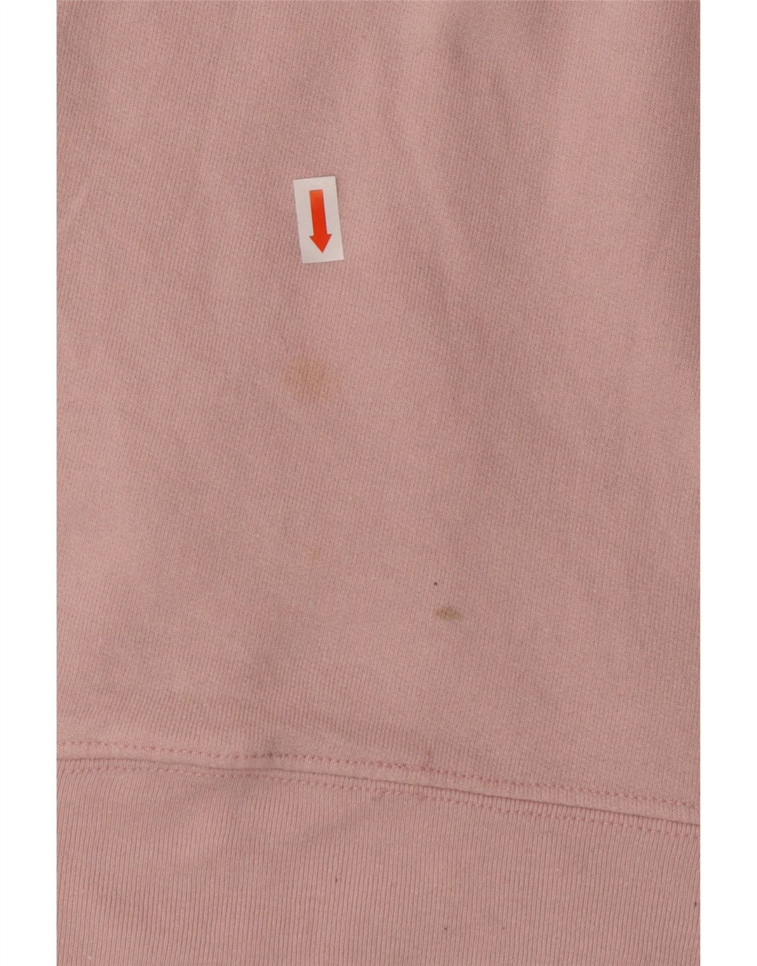 CHAMPION Womens Graphic Hoodie Jumper UK 14 Medium Pink Polyester Vintage Champion and Second-Hand Champion from Messina Hembry 