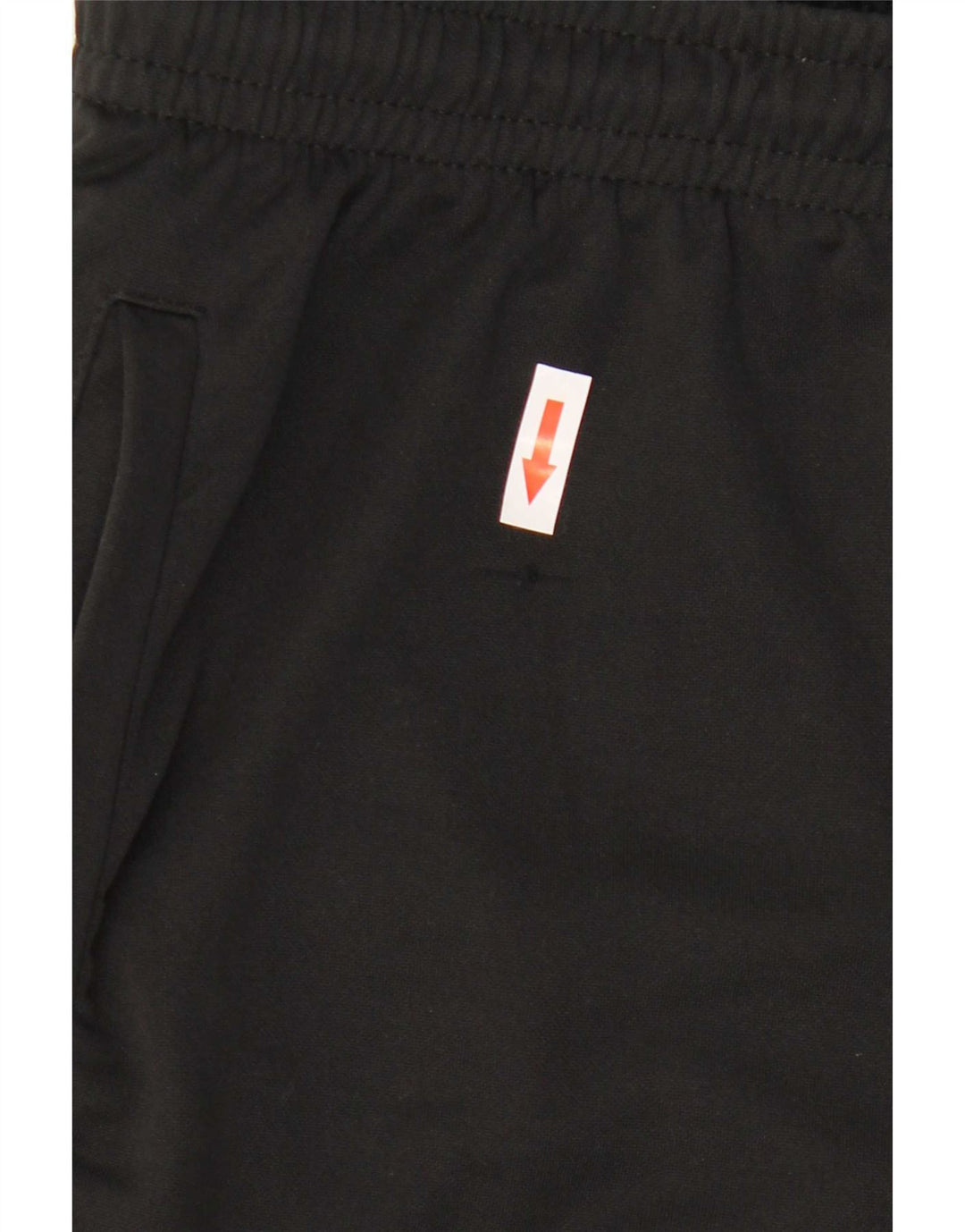 Kappa Mens Graphic Tracksuit Trousers Medium Black Polyester