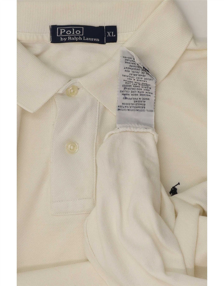 Polo Ralph Lauren Mens Shirt XL White Cotton
