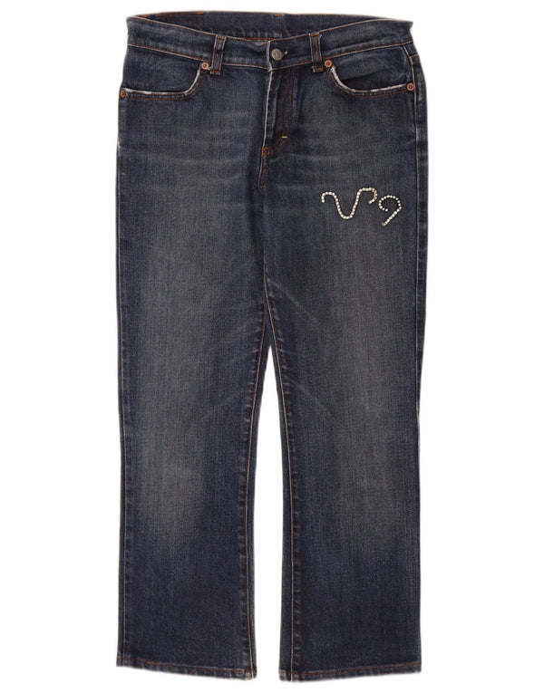 Jeans dritti da donna Fiorucci W30 L27 cotone blu