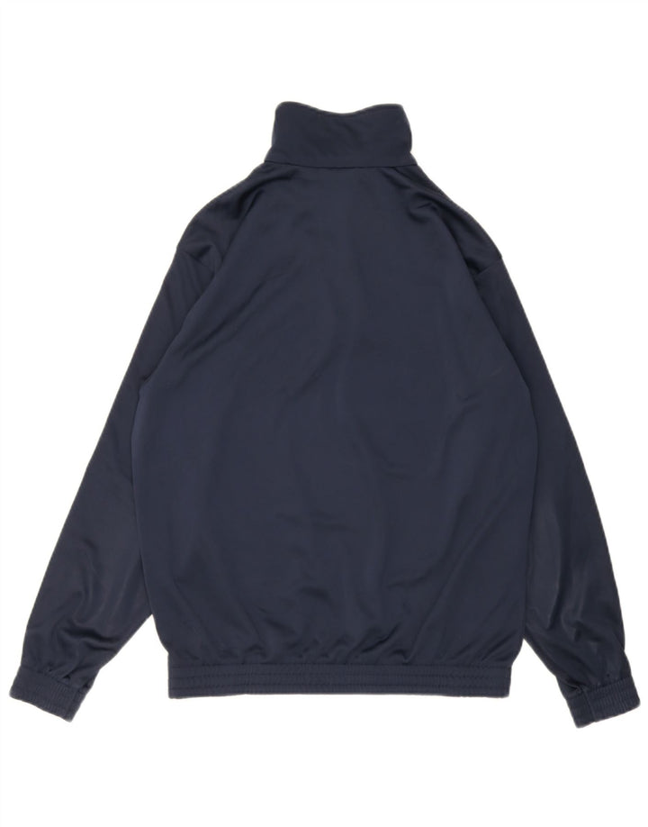 Lotto Boys Pullover Tracksuit Top 15-16 Years XL Navy Blue Polyester